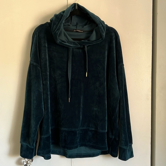 Gently loved velour hoodie - Picture 1 of 6